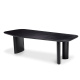 Photo Flemings dining table (black finish)