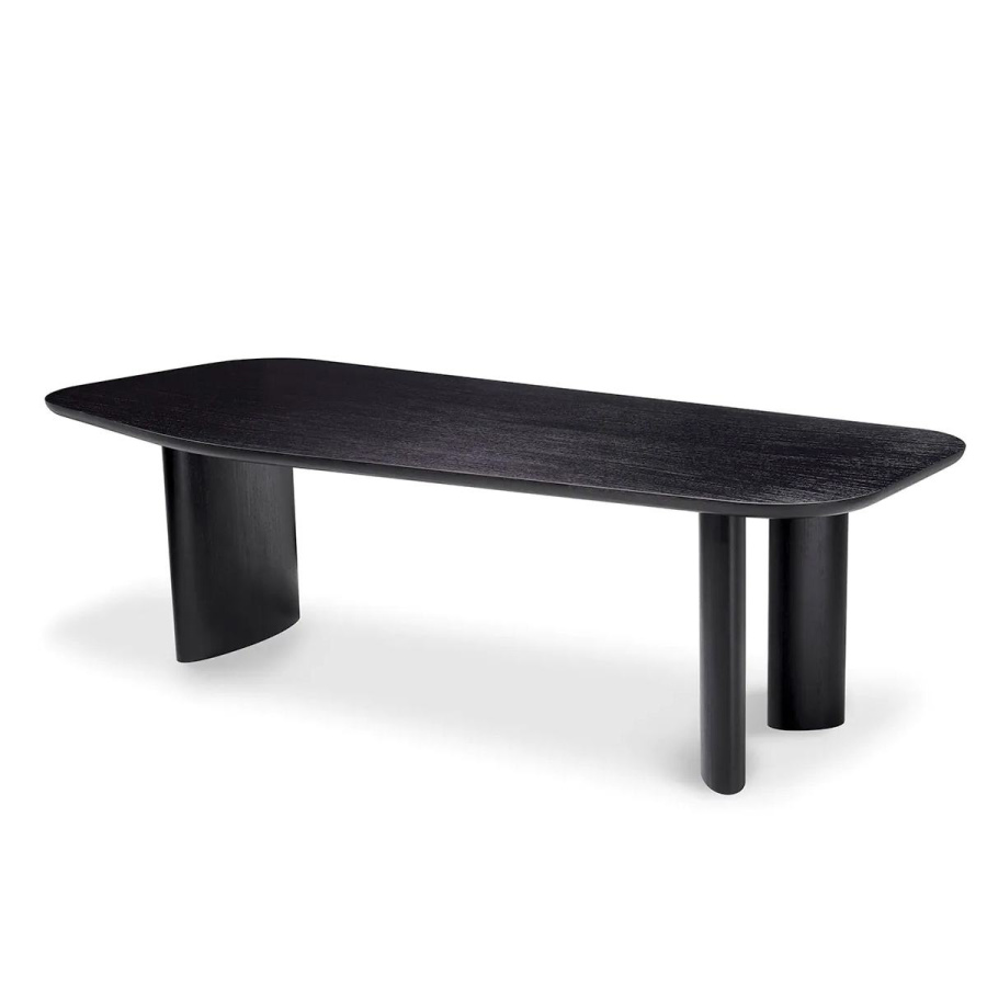 Photo Flemings dining table (black finish)