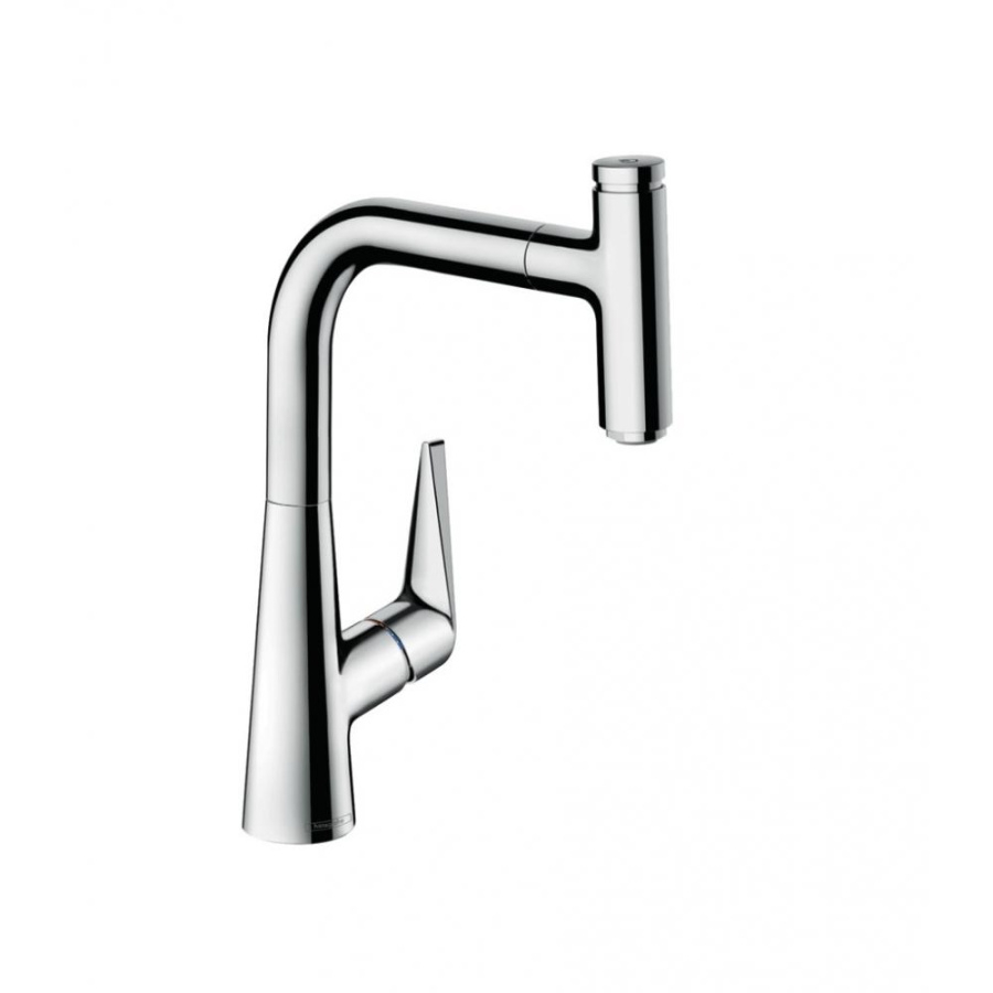 Photo Kitchen mixer hansgrohe Talis Select M51 72822000 with hood