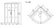 Photo Shower cabin Timo Lux TL-1503
