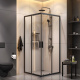 Photo Set shower corner Am.Pm Gem S 90x90 WK93EP black matte