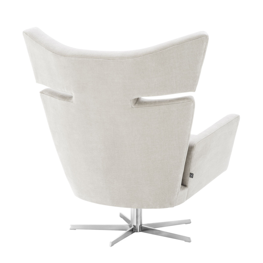 Photo Rotating chair Eduardo (light gray)