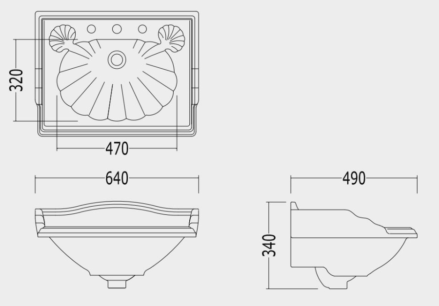 Photo Devon & Devon Cambridge 64 IBLG2FCAM sink