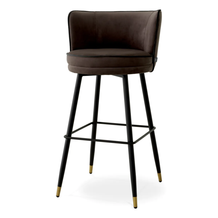Photo Grenada Bar Chair (dark brown)