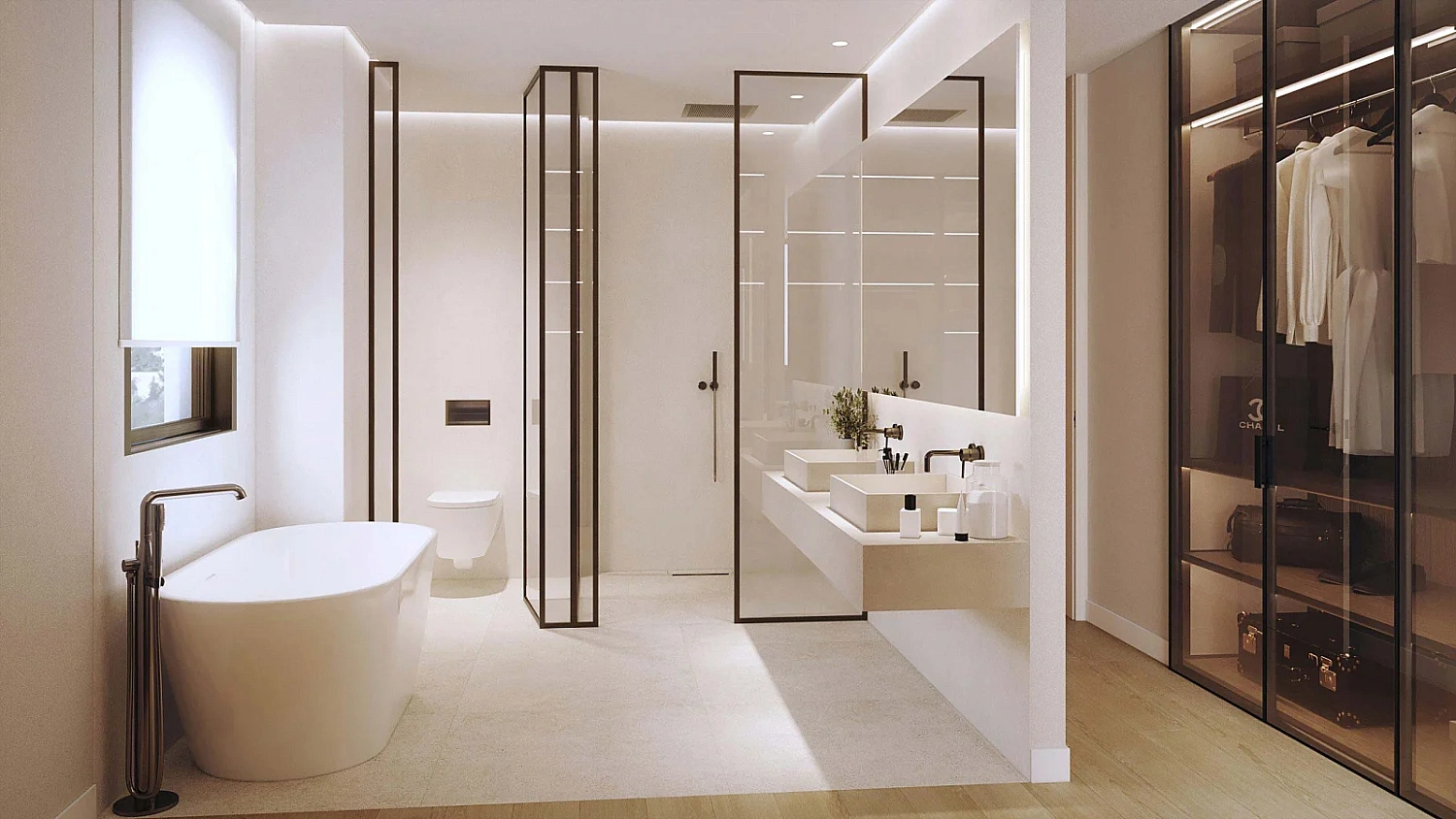 Apartment with sea view in Malaga in the project "Termica Beach"