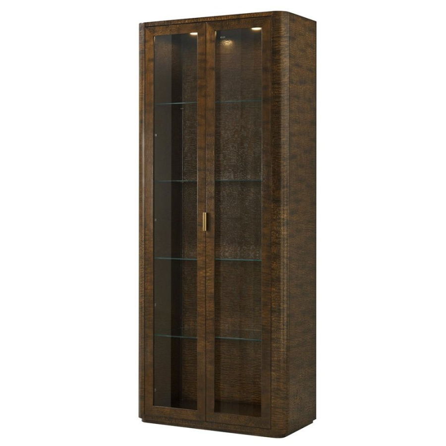 Photo Kesden Curio showcase (brown finish)