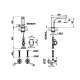 Photo The sink mixer Gessi Rilievo 59023#031