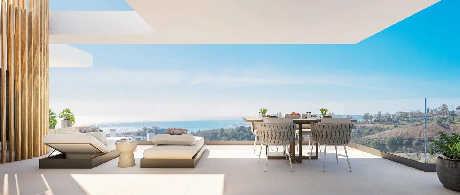 Apartment in a new building Apartments with sea views in an elite project in Fuengirol