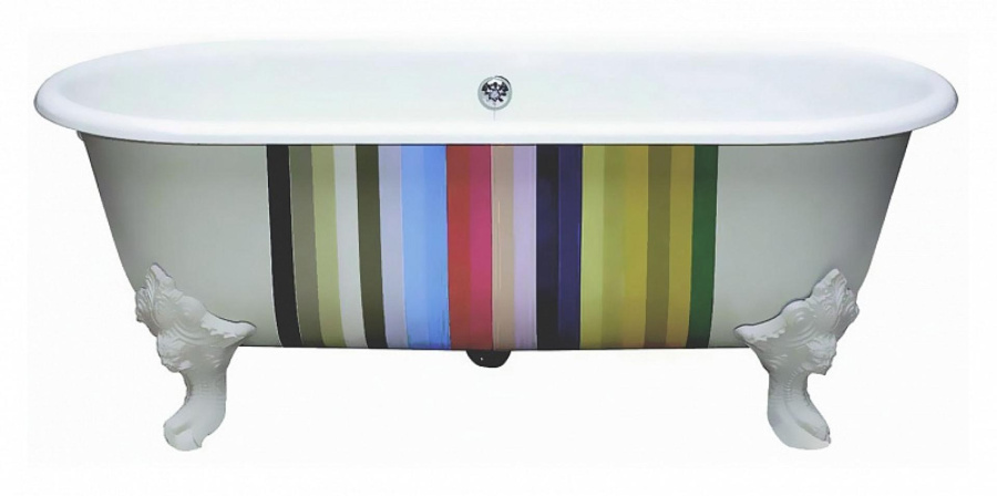 Photo Iron bath Jacob Delafon Cleo 175x80 E2901-00 under painting