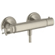 Photo Thermostatic shower mixer Axor Montreux 16261820 grinded nickel