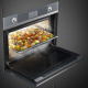 Photo Oven cabinet combined with steam cooker Smeg SF4102VCS