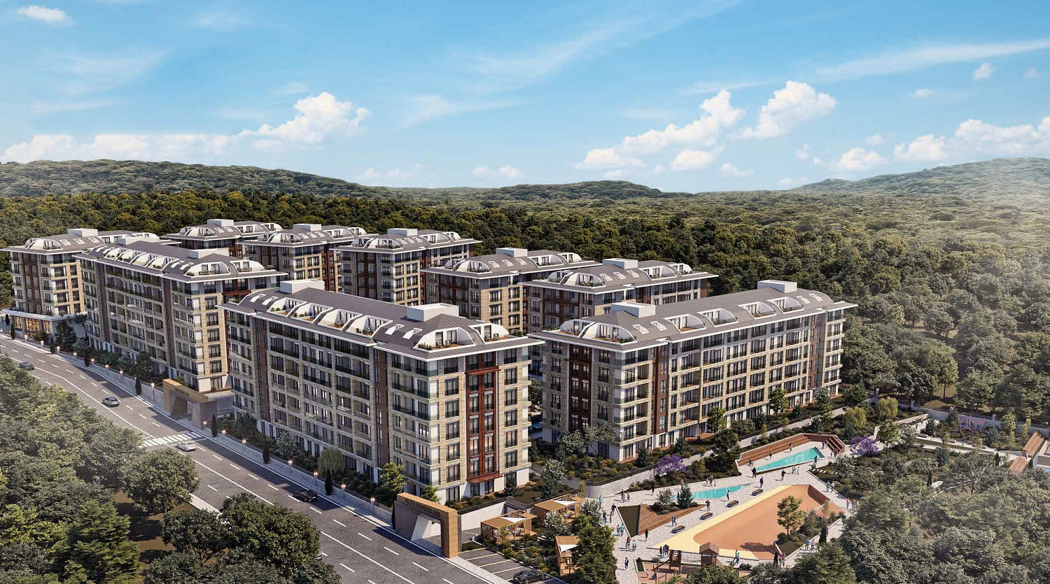 Residential complex in Zeitinburnu district
