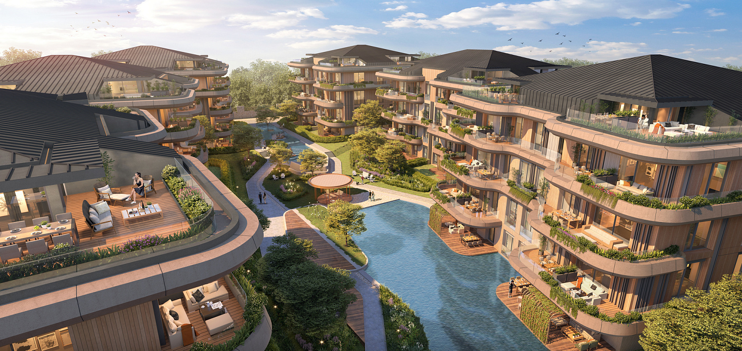 Luxury residential complex in the Floria area