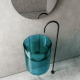 Photo Abber Kristall 42 AT2704Aquamarin turquoise sink