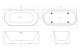 Photo Acrylic bath BelBagno 170x80 BB412-1700-800-MATT
