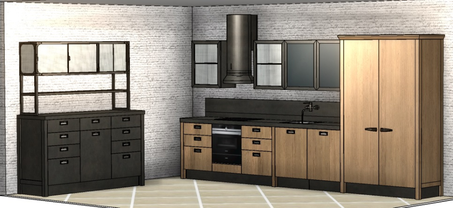 Photo Scavolini Diesel Kitchen Direct 444cm