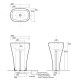 Photo Kerasan Aquatech sink 60 cm 374201