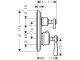 Photo Thermostatic shower mixer Axor Montreux 16821000