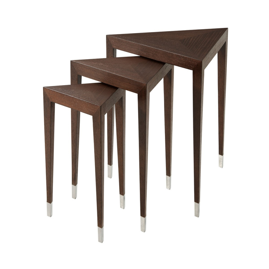 Photo A set of three Triangulate Nest coffee tables