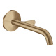 Photo Axor One 48112140 grinded bronze sink mixer