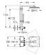 Photo shower column Grohe Euphoria SmartControl System 310 Cube Duo 26508GN0 cold dawn