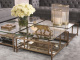 Photo Superia coffee table (polished stainless steel)