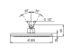 Photo overhead shower Fantini Venezia 86 02 8113