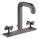 Photo Axor Citterio 39134340 grinding black chrome sink mixer