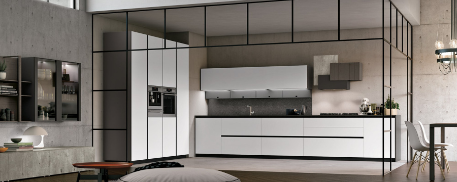 Photo Stosa Aliant kitchen straight