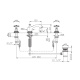 Photo Nicolazzi Impero 1208GO36L Gold sink mixer