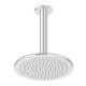Photo Top shower Gessi Goccia 33762#279 white matte