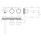 Photo Gessi Origini sink mixer 66090#149 Nickel