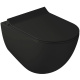 Photo Galassia Dream 7317NEMT Black Suspension Toilet
