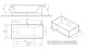 Photo Acrylic bath AM.PM Inspire 170x75 W5AW-170-075W2D64