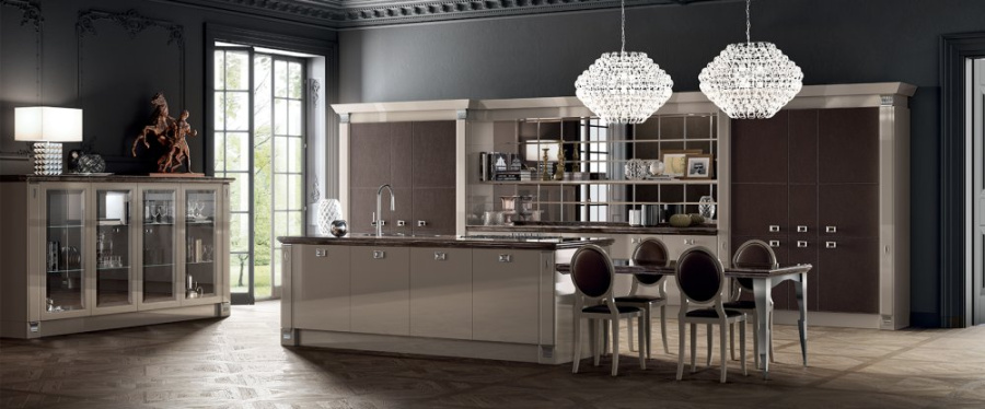 Photo Kitchen Scavolini Exclusiva straight 300 cm