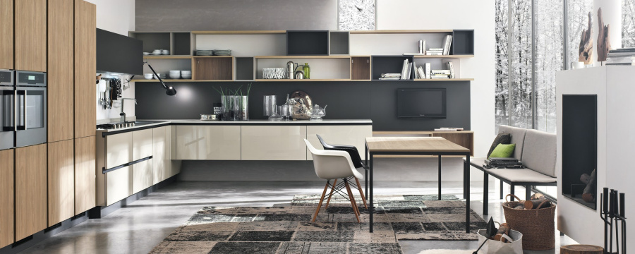 Photo Stosa Aleve kitchen straight