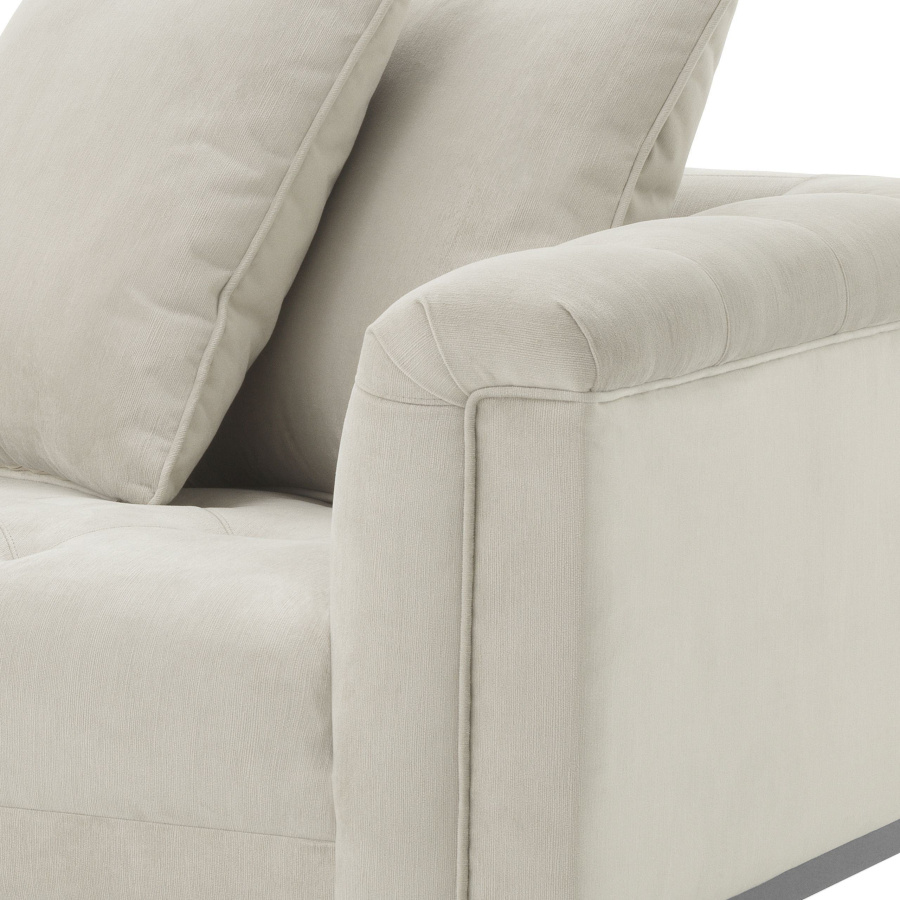 Photo Couch Cesare L (light gray)