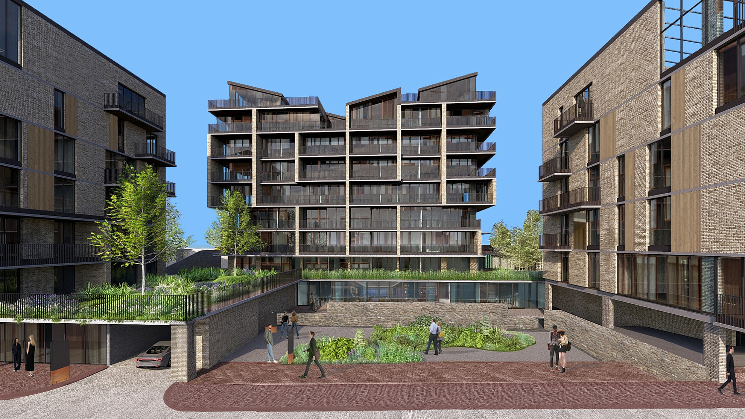 Ultra-modern complex with historical heritage