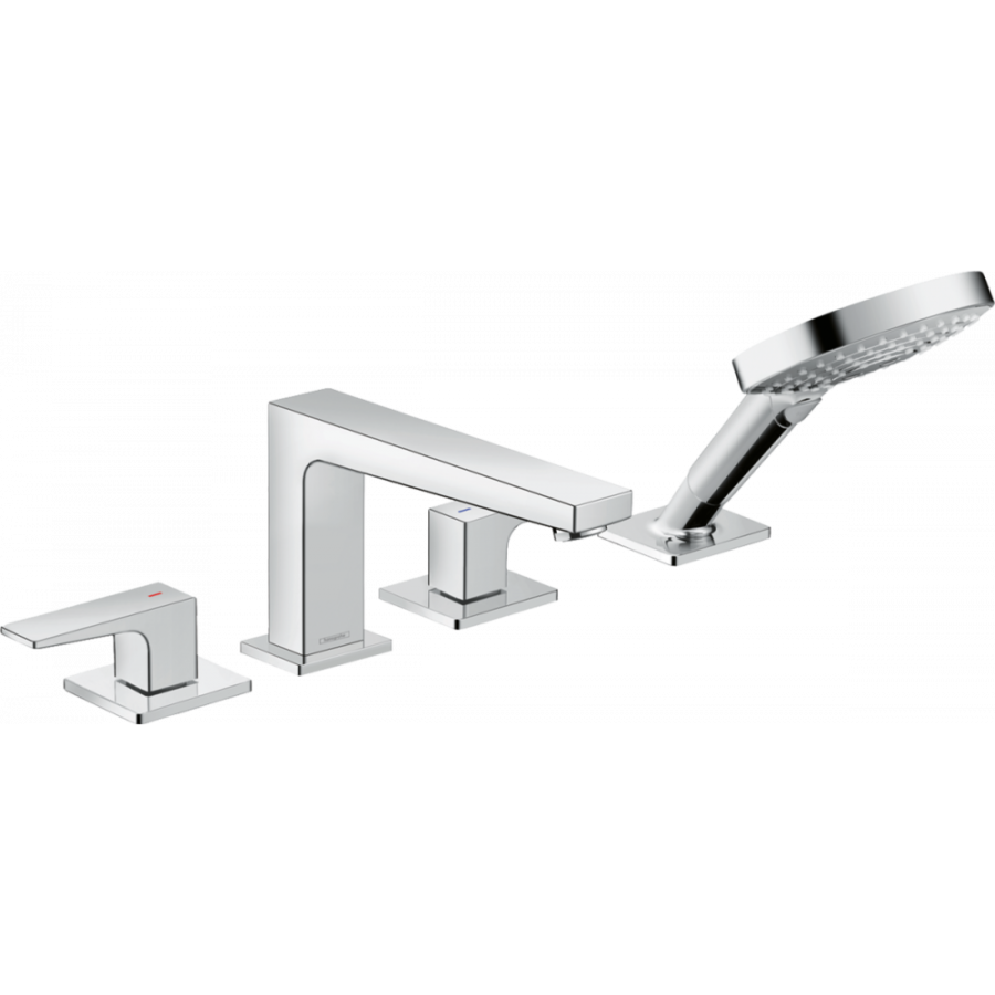 Photo Bath mixer hansgrohe Metropol 32552000 for 4 holes chrome