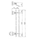 Photo Towel holder Nicolazzi Teide 1498GO05 gold