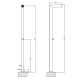Photo Shower stand Gessi Outdoor 63201#239 steel