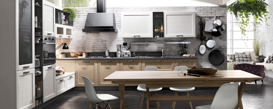 Photo Stosa York kitchen angular 345 by 225cm