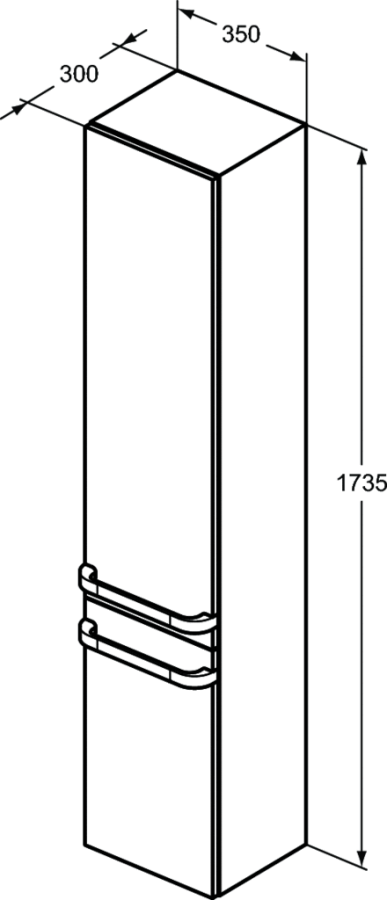 Photo Ideal Standard Tonic II R4319WG white varnish