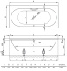 Photo Steel Bath Bette STARLET 170x75 1380-000