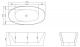 Photo Acrylic bath BelBagno 170x85 BB403-1700-850