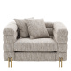 Photo York chair (gray-beige)