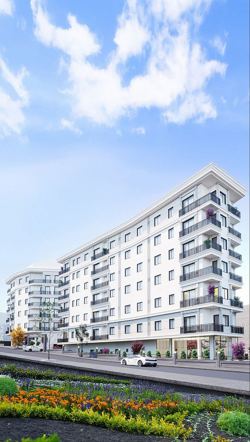 Family residential complex with infrastructure