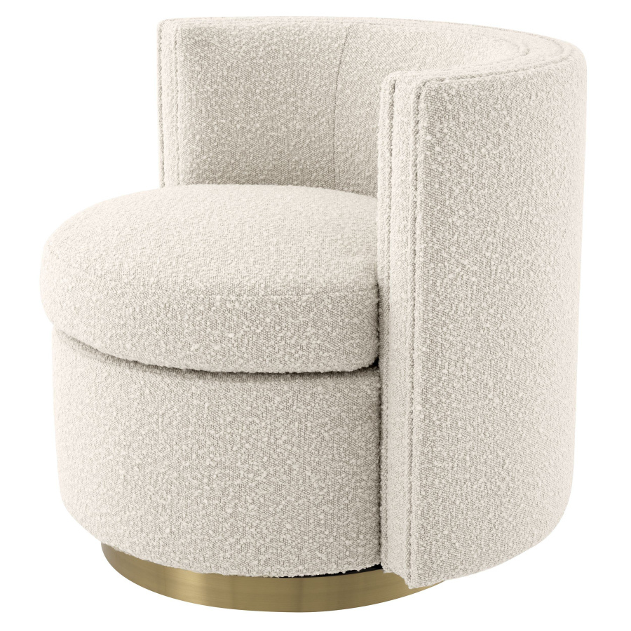Photo Amanda rotating chair (cream)