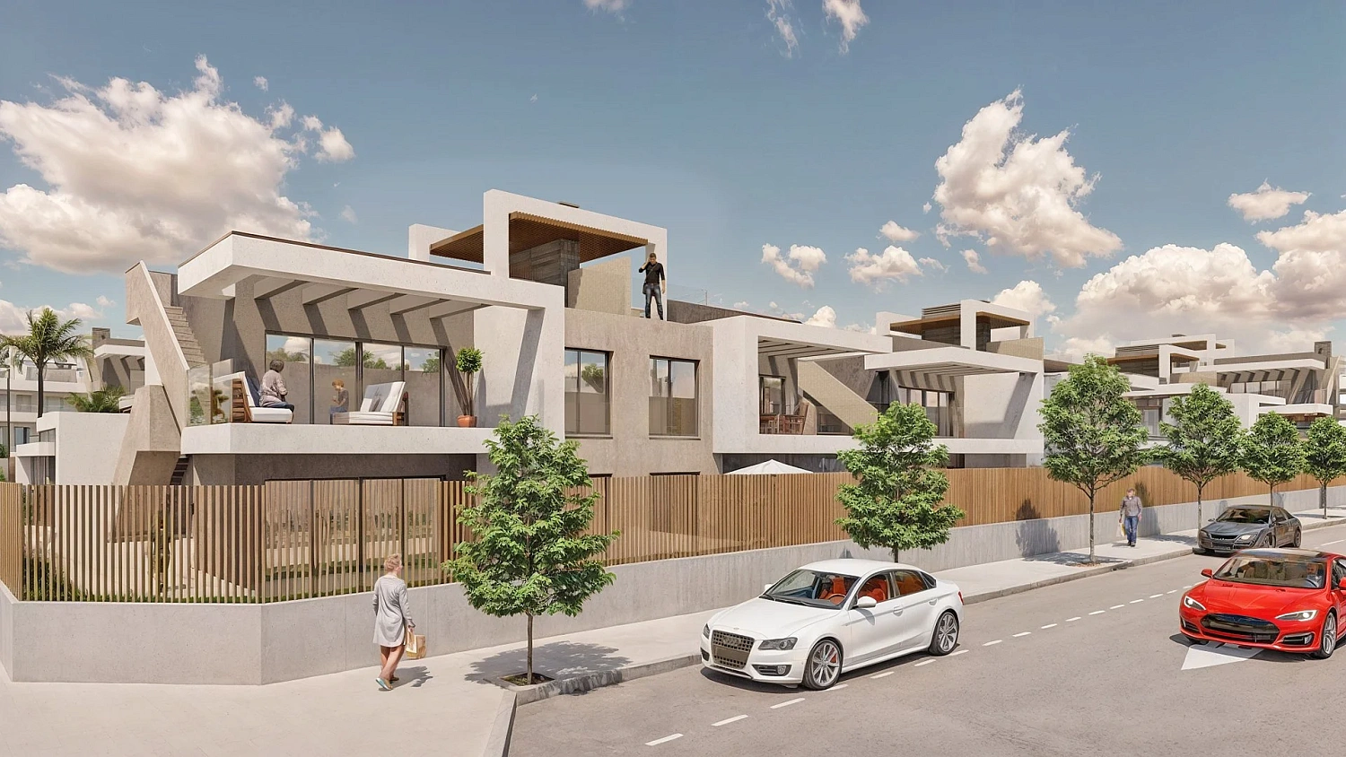 Apartment by the sea in a residential complex in Pilar de la Horadada