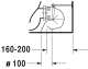 Photo Bowl of floor toilet Duravit P3 Comforts 2167090000